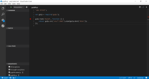 VS Code debugger breakpoint